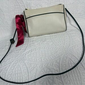 Bone & Black Vintage Coach Slim Zip Nautical No. 6018